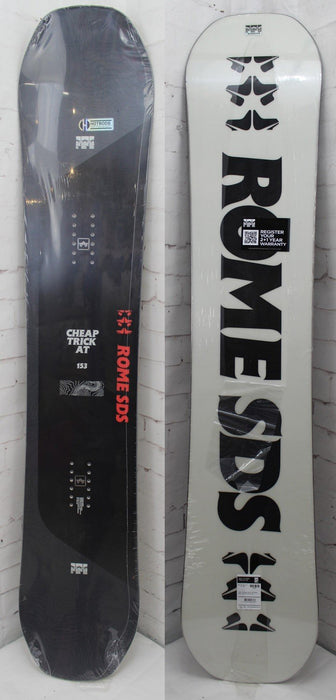 Rome Cheap Trick AT Men's Snowboard, Size 153 cm True Twin 2024 Limited Edition