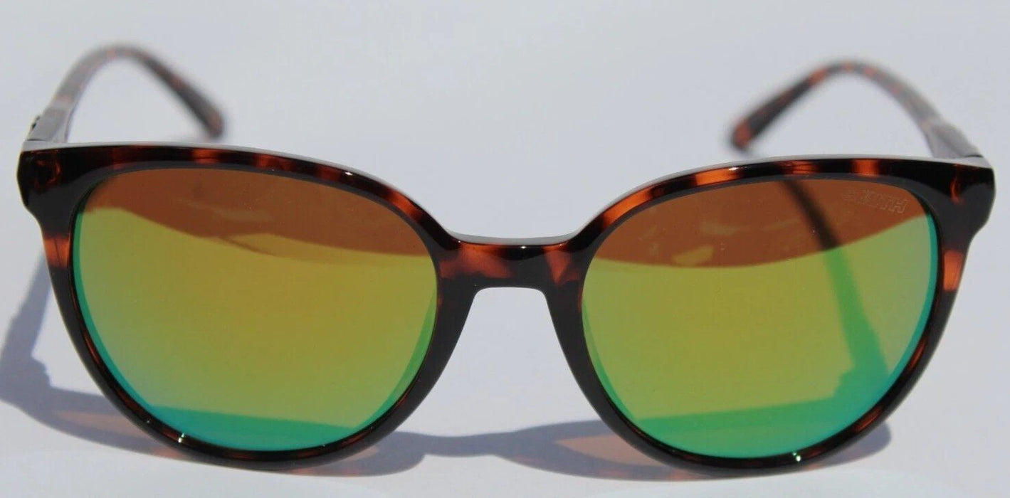 New Smith Optics Cheetah Sunglasses Tortoise Polarized Green Mirror Lens