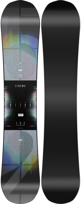 Nitro Cinema Gullwing Mens Snowboard 152 cm Black Base New 2024