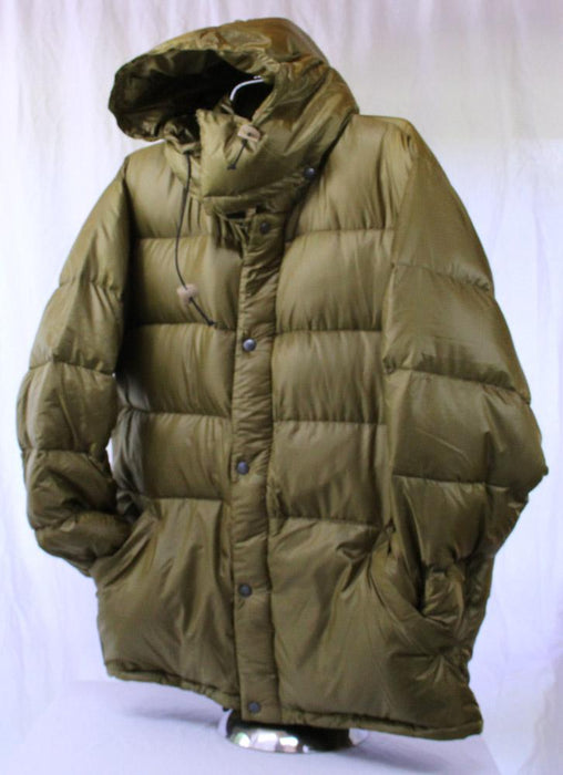 Burton Heritage Compression Down Snow Jacket, Men's Large, Olive Green New