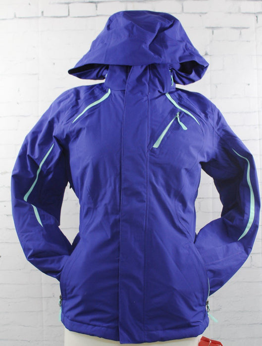 The North Face Cool-Ridge Insulated Snowboard Jacket Womens Small Lapis Blue