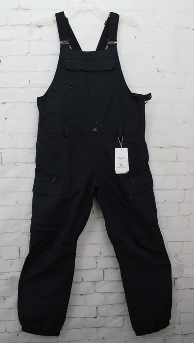 Volcom Creston Bib Overall Snow Pants Women's XL Black New Extra Large