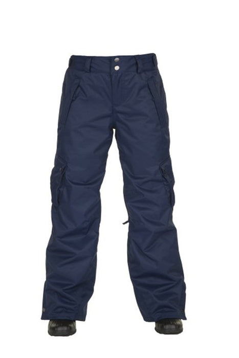 O'Neill Cruiser Ski and Snowboard Pants, Women's Medium, Blue Print Herringbone