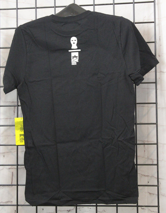 Rome Shred Cult Tee Shirt, Short Sleeve T-Shirt, Men's Medium, Black New