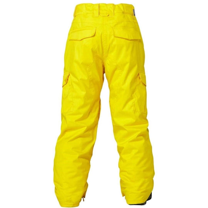 Quiksilver Porter Snow Pants Boys/Kids Youth Medium 12Y Cyber Yellow