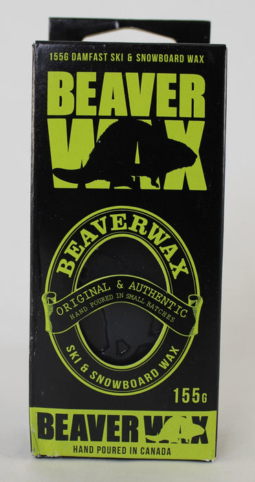 Beaver DamFast Wax Hot Wax for Ski & Snowboards All Temperature 155G New