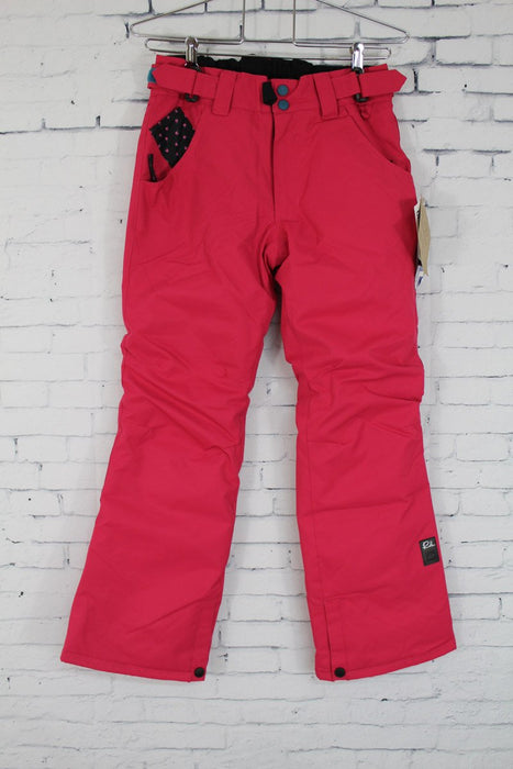 Ride Dart Pant Snowboard Pants Girls Youth Medium Rubine