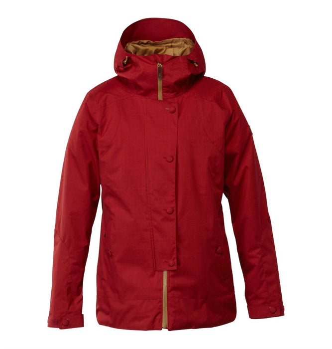 DC Data Snowboard Jacket, Women's Medium, Rio Red New