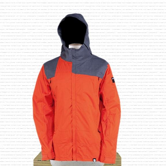 Ride Delridge Cocona Shell Snowboard Jacket, Men's Large, Reorange