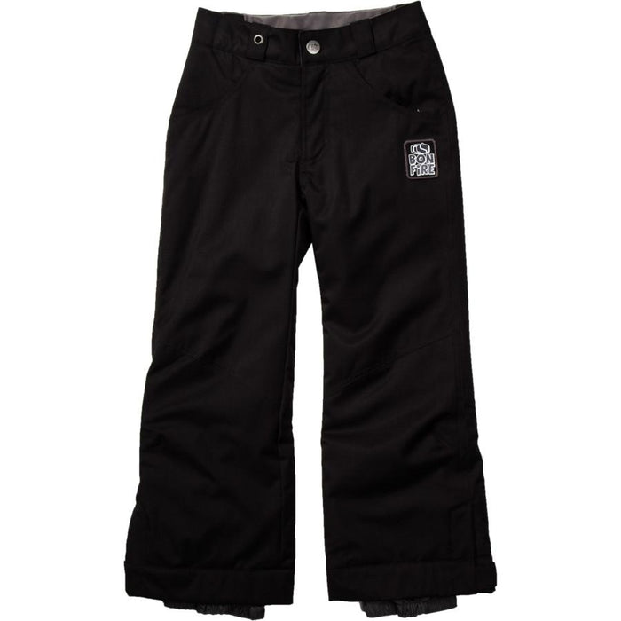 Bonfire Derby Insulated Snowboard Pants, Kids Youth Medium (10), Black New