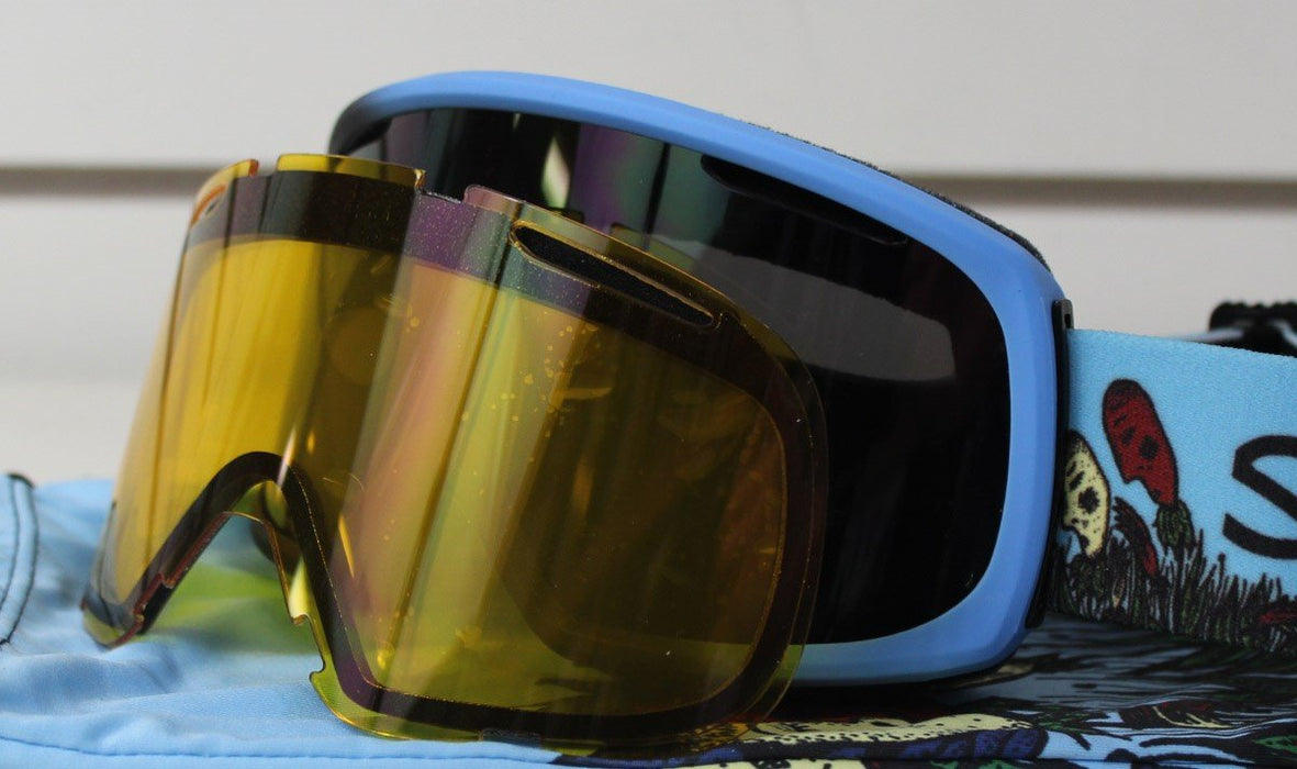 Smith Riot Ski Snow Goggles Desiree AC ChromaPop Everyday Sun Black