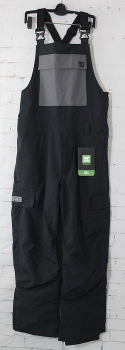 DC Docile Bib Snowboard Pants, Men's Medium, Black New