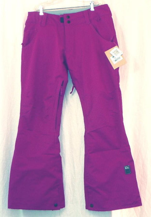 Ride Eastlake Slim Fit Snowboard Pants, Women's Medium, Cranberry Purple