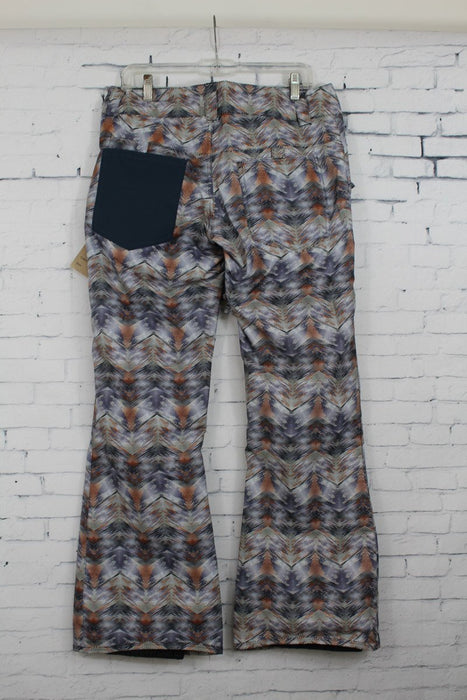 Ride Eastlake Shell Snowboard Pants, Women's Medium, Sawtooth Print