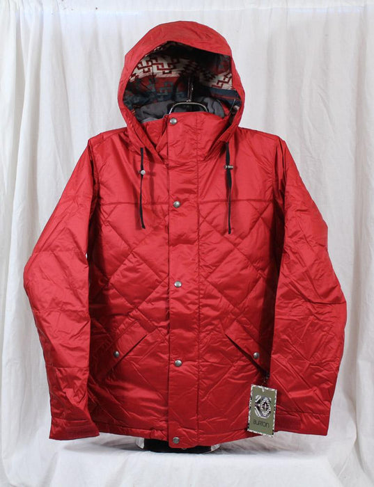 Burton Eden Quilted Down Jacket, Women's Medium, Fox Fire Red New