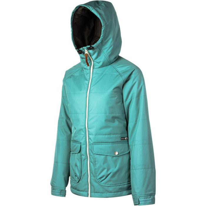 Holden Ella Insulated Snowboard Jacket Women's Medium Oil Blue New