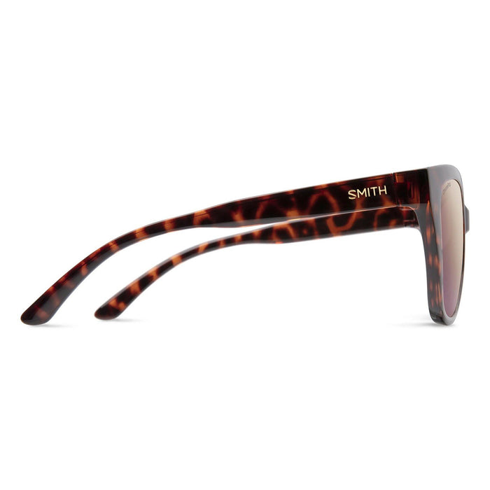 Smith Era Sunglasses Tortoise, Chromapop Polarized Rose Gold Mirror Lens New