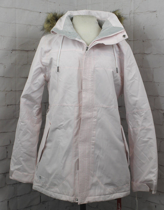 Volcom Fawn Insulated Snow Jacket, Women's Large, L Calcite New