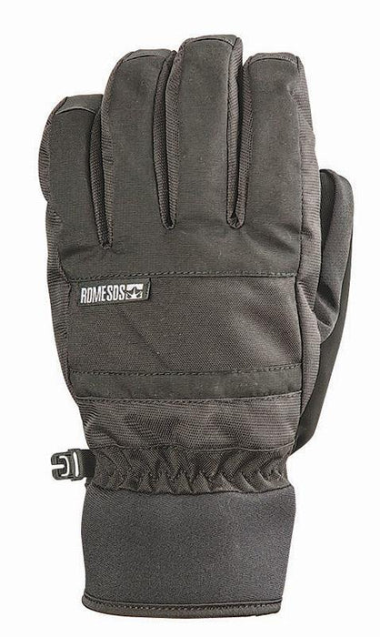 Rome Focus Gloves Snowboard Men's Large Black New