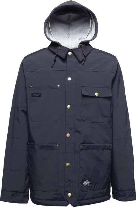 L1 Folsom Snowboard Jacket Mens Size Large Black New