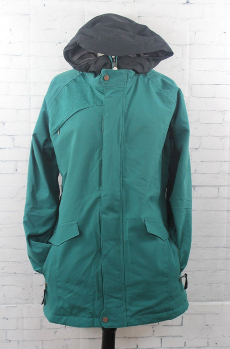 Bonfire Frances Ski and Snowboard Jacket, Women's Medium, Emerald Green New