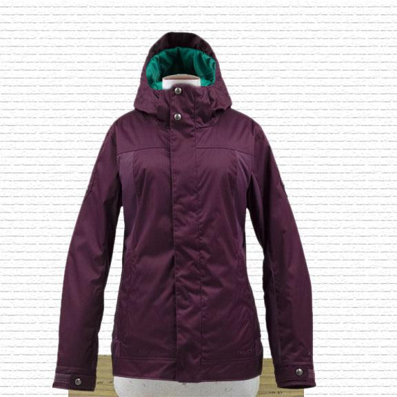 Burton Fulltime Flirt Snow Jacket, Women's Double Extra Small XXS, Purple New