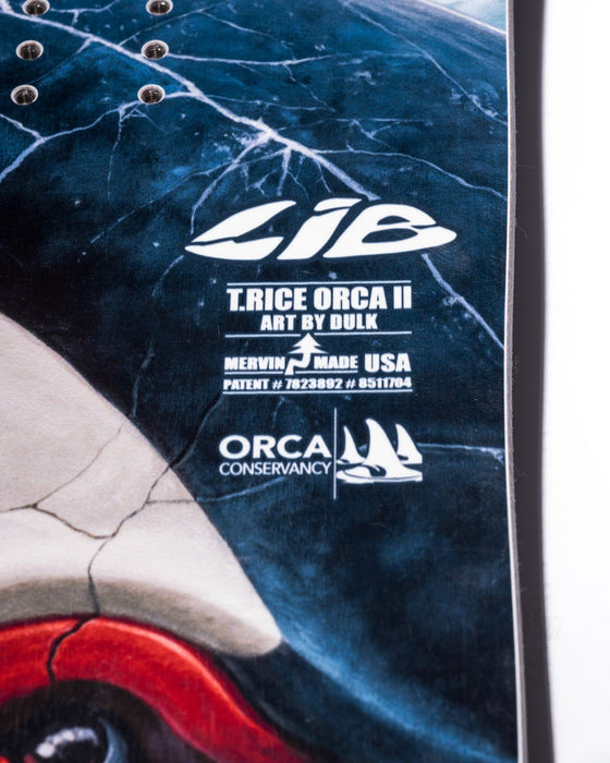 Lib Tech T. Rice Orca II Mens Snowboard 153 cm All Mountain Directional New 2027