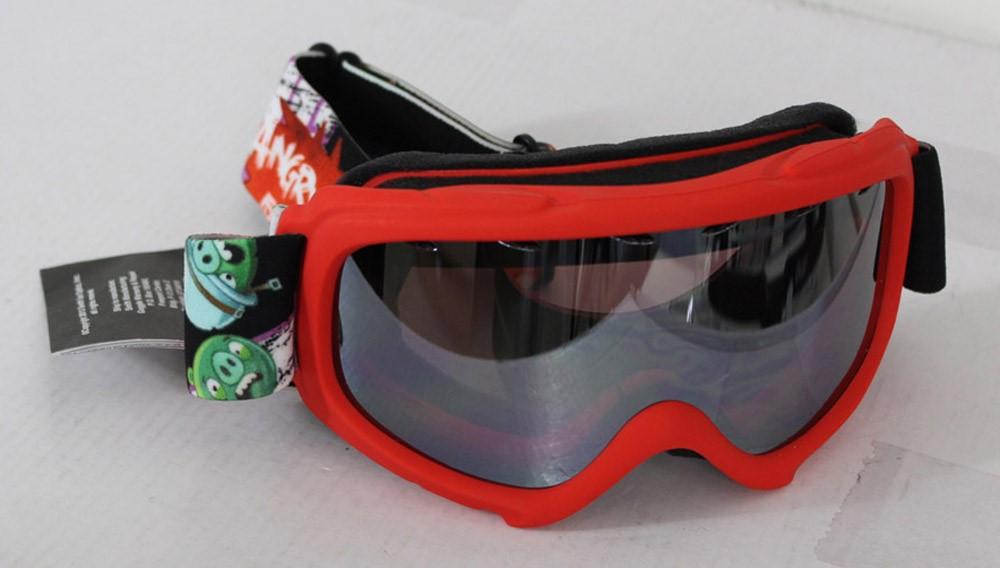 Smith Youth Gambler Ski Snowboard Goggles Red Angry Birds, Ignitor Mirror New