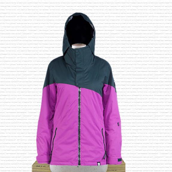 Ride Cocona Genesee Snowboard Jacket, Womens Medium Raspberry Sherbet Purple