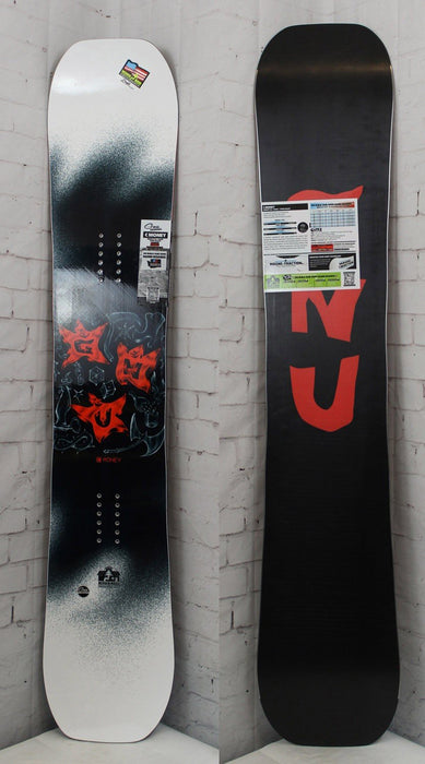 GNU C-Money Wide C3 Snowboard 154 cm, Park Twin, New 2025