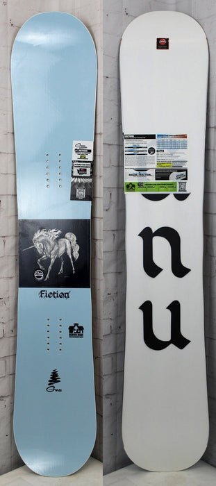 GNU Fiction Women's Snowboard Size 151 cm All Mountain Directional New 2026