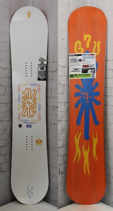 GNU Head Space Wide Men's Snowboard Size 155 cm, Park Asym Twin, New 2025