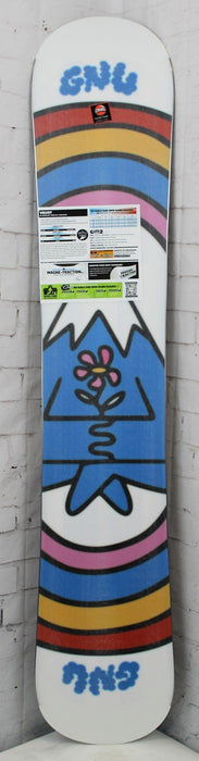 GNU Velvet Women's Snowboard 153 cm, Asymmetrical Twin, New 2026