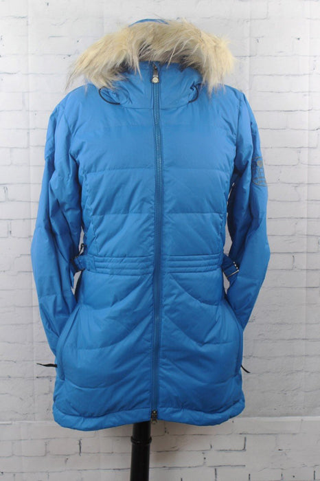 Bonfire Halifax Insulated Snowboard Jacket, Women's Medium, Tahoe Blue New