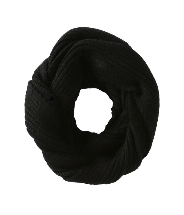 Celtek Heartbreaker Acrylic Knit Infinity Women's Scarf, Black