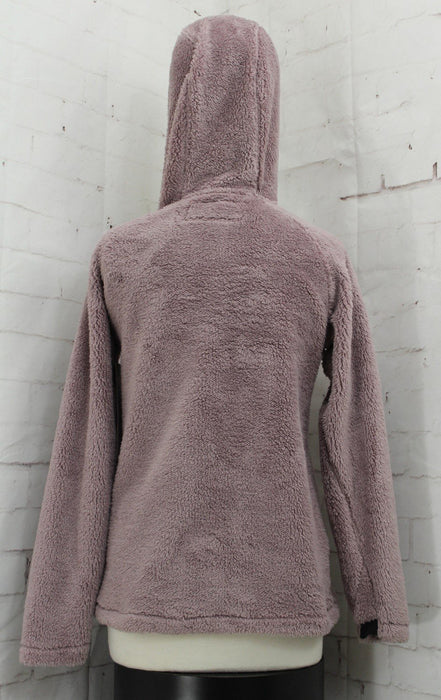 686 Hemlock Sherpa Fleece Pullover Hoody Hoodie, Women's Small, Dusty Mauve New