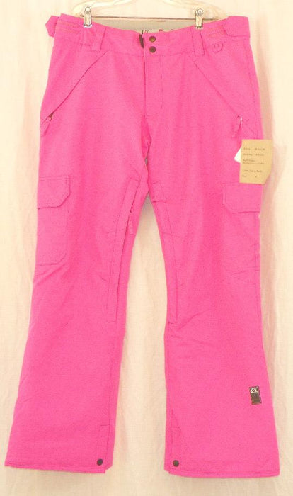 Ride Highland Classic Fit Insulated Snowboard Pants, Women's Medium, Pink