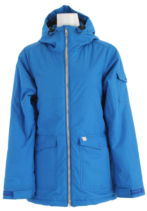 Holden Ella Insulated Snowboard Jacket Womens Small Ocean New