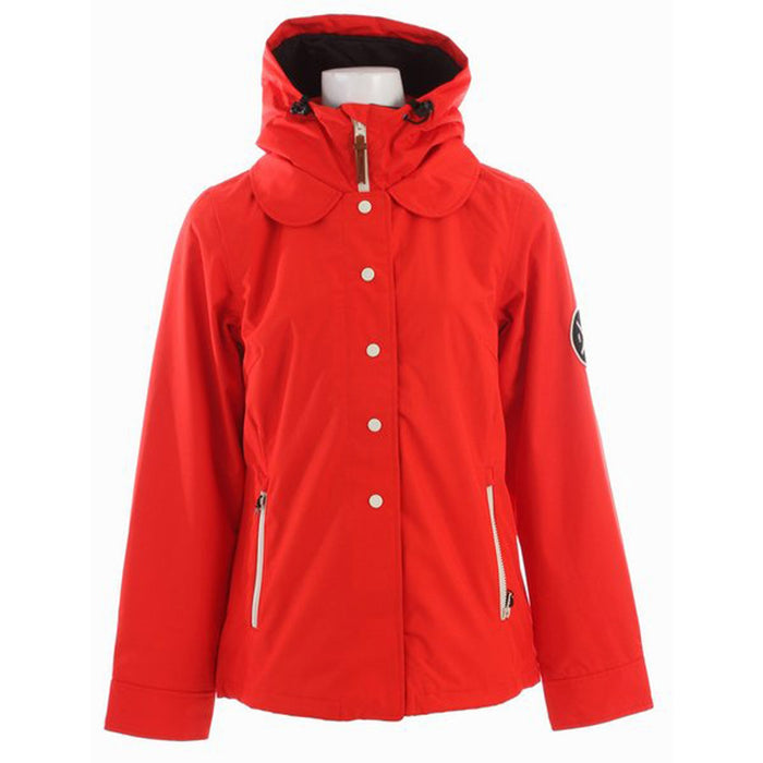 Holden Poppy Snowboard Jacket Womens Small Cardinal Red New