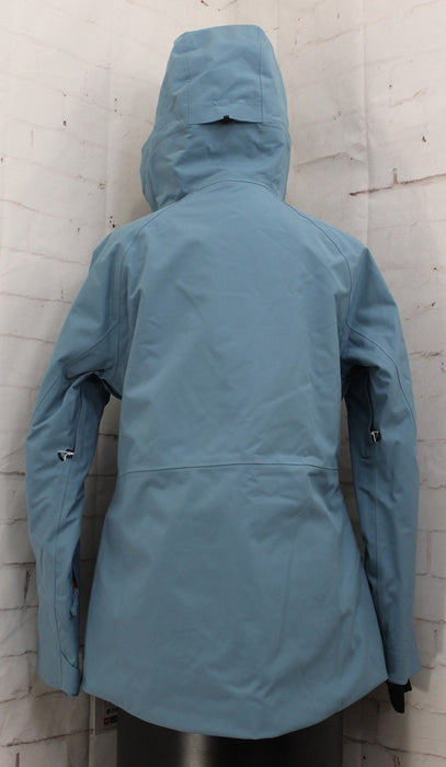 686 GLCR Hydra Insulated Snow Jacket Womens Large Steel Blue New