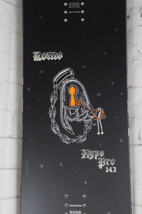 Rome Hype Pro Women's Snowboard 143 cm True Twin Fusion Camber 2027 Demo