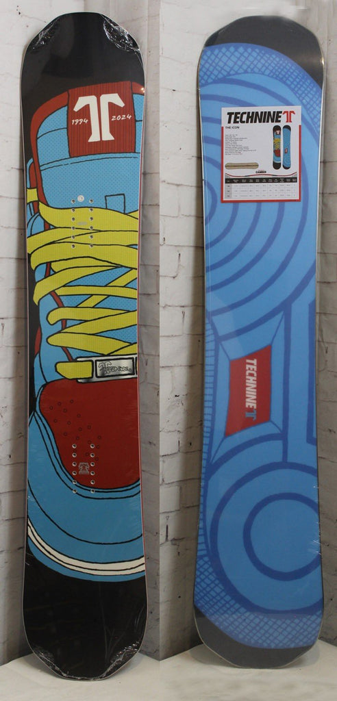 Technine Icon Snowboard Men's 155 cm, All Mountain New 2025 Mass