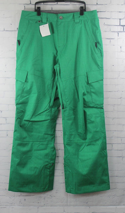 Bonfire Kane Ski and Snowboard Pants, Men's Large, Sprig Green New