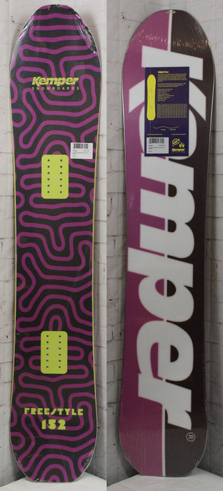 Kemper Freestyle Men's Snowboard 152 cm, Directional Twin, New 2024