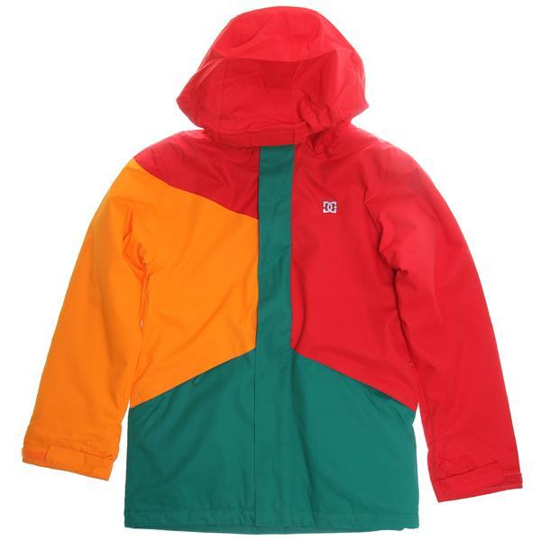 DC Amo Snowboard Shell Jacket, Boys Youth Medium (10-12), Chinese Red New