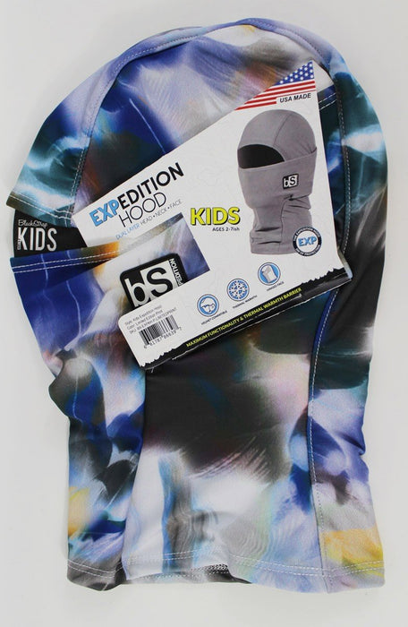 BlackStrap Kids Expedition Hood Balaclava Facemask Smoky Feathers Ltd Print New