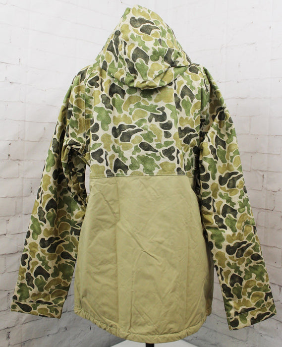 L1 Legacy Snowboard Jacket Mens Size Large Duck Camo Khaki