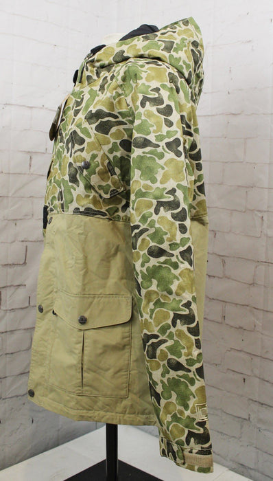 L1 Legacy Snowboard Jacket Mens Size Large Duck Camo Khaki