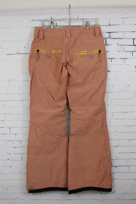 Ride Leschi Slim Fit Shell Snowboard Pants Womens Medium Amber