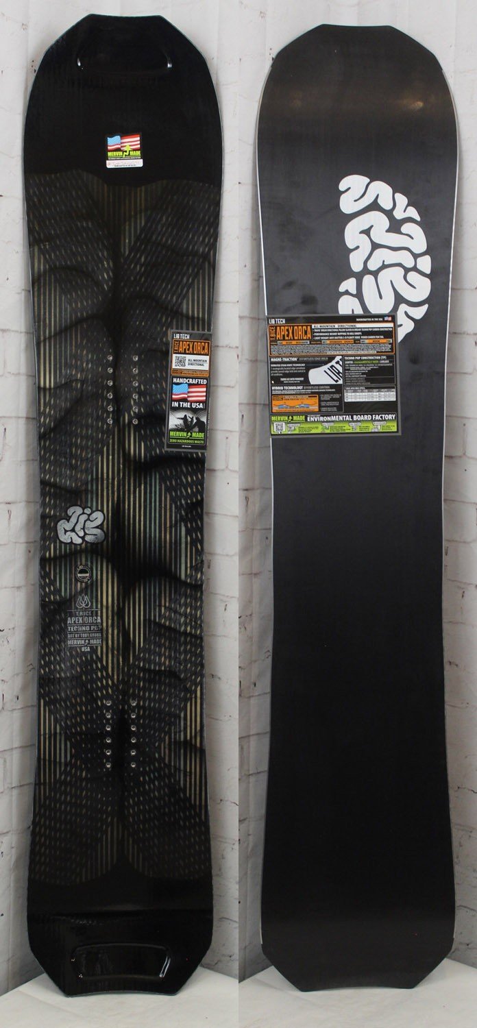 Lib Tech T. Rice Apex Orca Mens Snowboard 156 cm, All Mountain New 202 ...